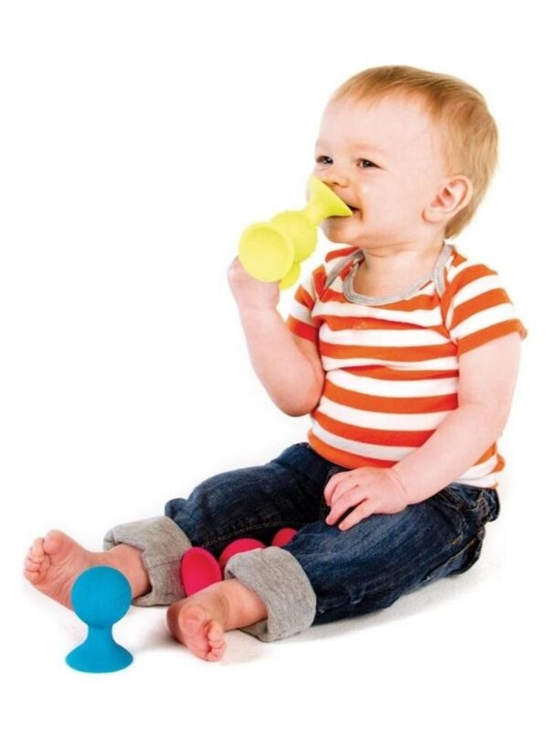 Pipsquigz - 3 ventouses sensorielles - dès 6 mois N/A - Kiabi