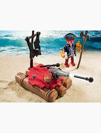 Pirates 5655 - Valisette Pirates : un personnage, un radeau de pirate et des accessoires