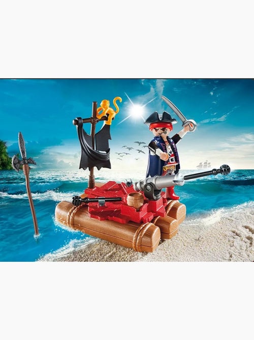 Pirates 5655  - Valisette Pirates : un personnage, un radeau de pirate et des accessoires - Kiabi