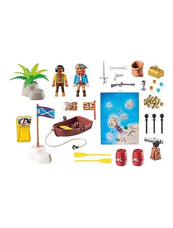 Pirates Avec Support De Jeu - Playmobil