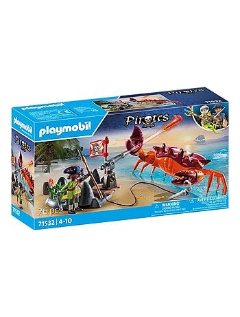 Pirates Pirate et crabe géant