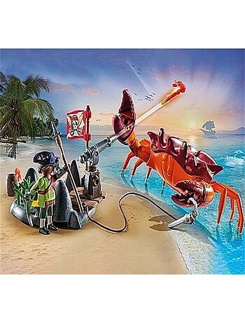 Pirates Pirate et crabe géant