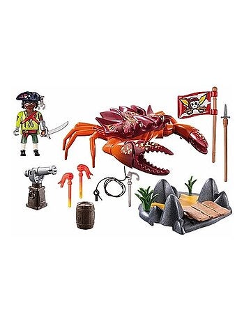 Pirates Pirate et crabe géant