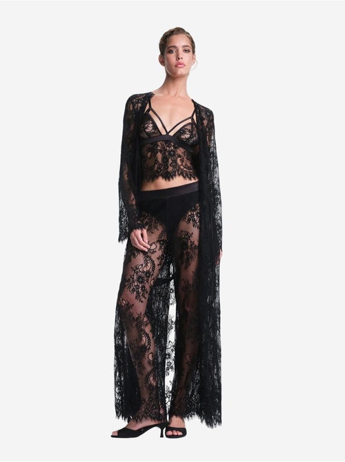 Pirra lace peignoir collection privee penti - Kiabi