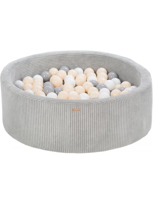 Piscine à balles 200 balles 90 cm cappuccino - Kiabi
