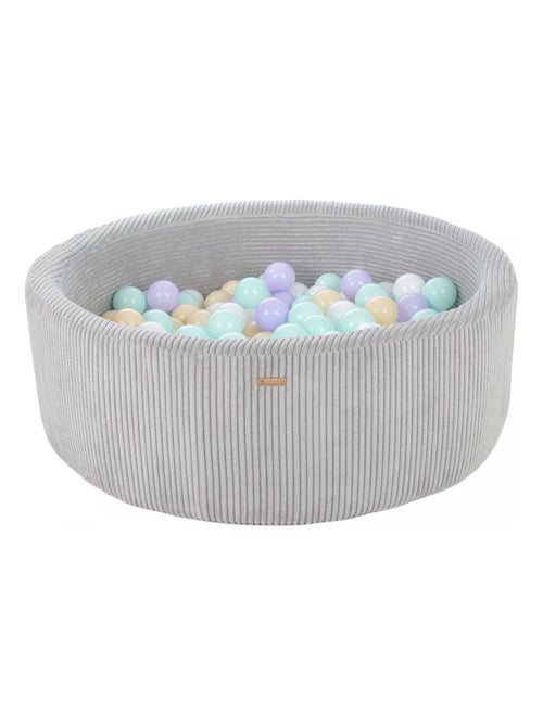 Piscine à balles 200 balles 90 cm cappuccino - Kiabi