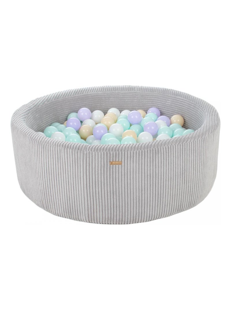 Piscine à balles 300 balles 90 cm cappuccino Violet - Kiabi