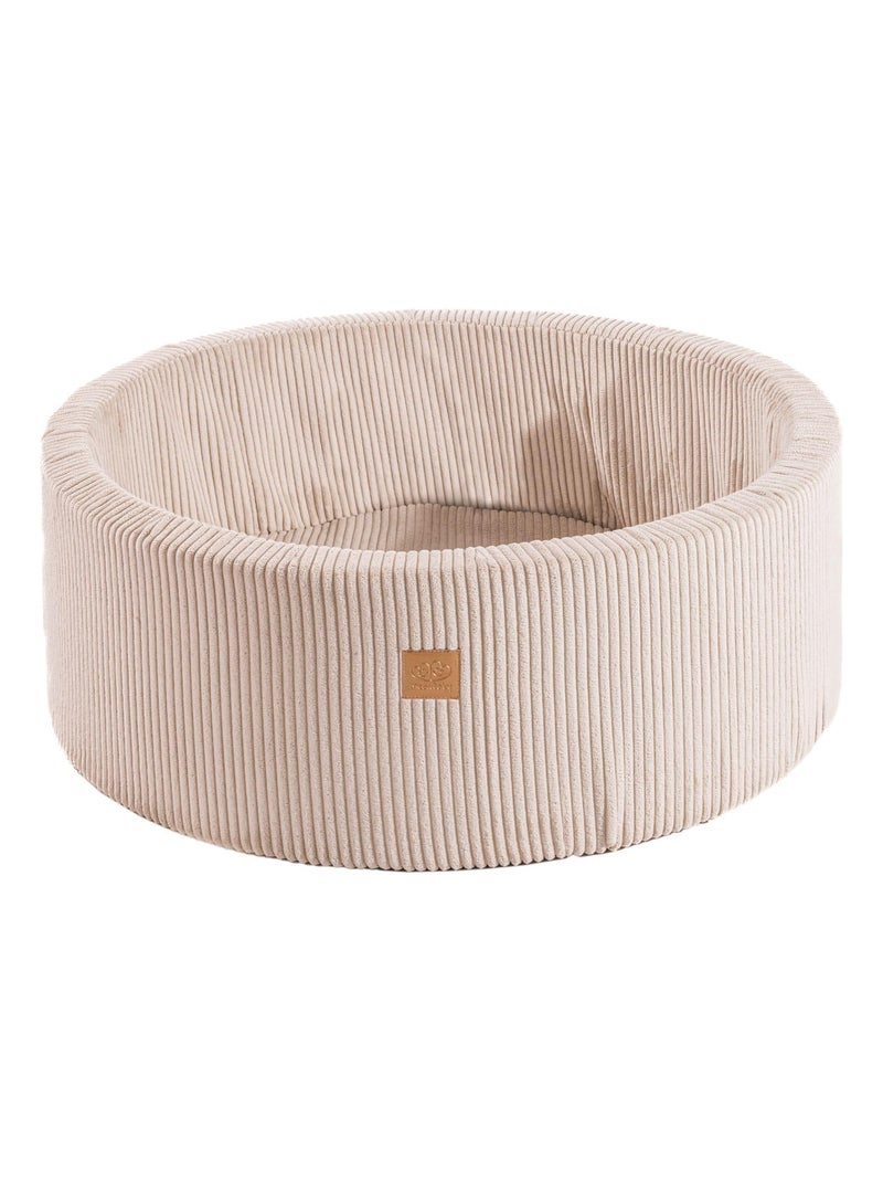 Piscine à Balles 90x30cm rond pour Enfants, écru sans balles, Aesthetic Ecru - Kiabi