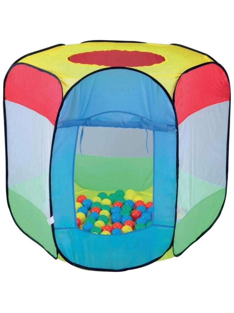Piscine à balles avec 100 balles Multicolore - Kiabi