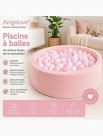 Piscine à balles sensorielle enfant