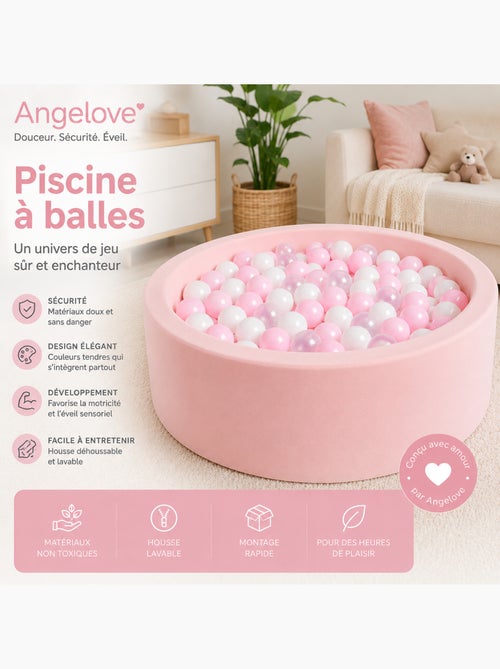 Piscine à balles bébé éveil sensoriel - Kiabi