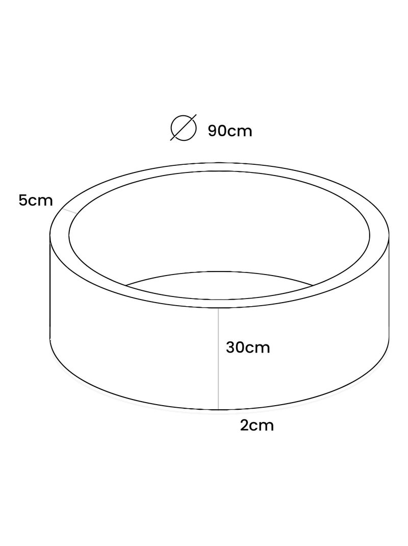 Piscine À Balles pour Bébé - Piscine a Balle pour Enfant Beige - Kiabi