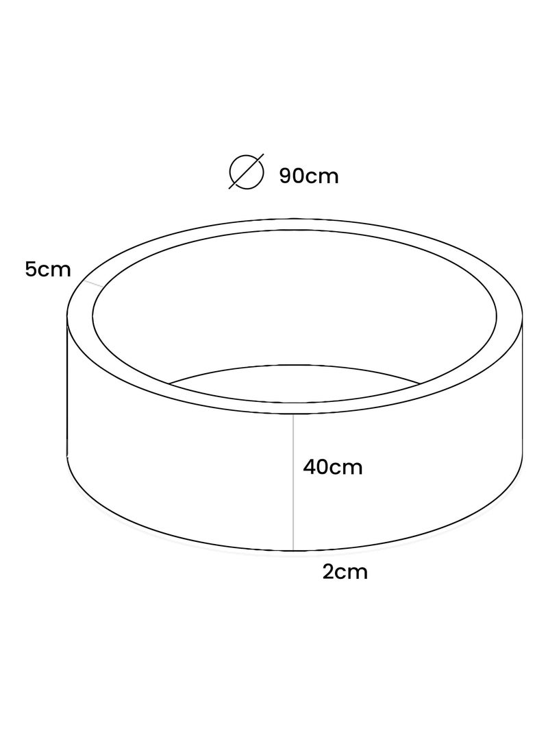 Piscine À Balles pour Bébé - Piscine a Balle pour Enfant Gris Blanc - Kiabi