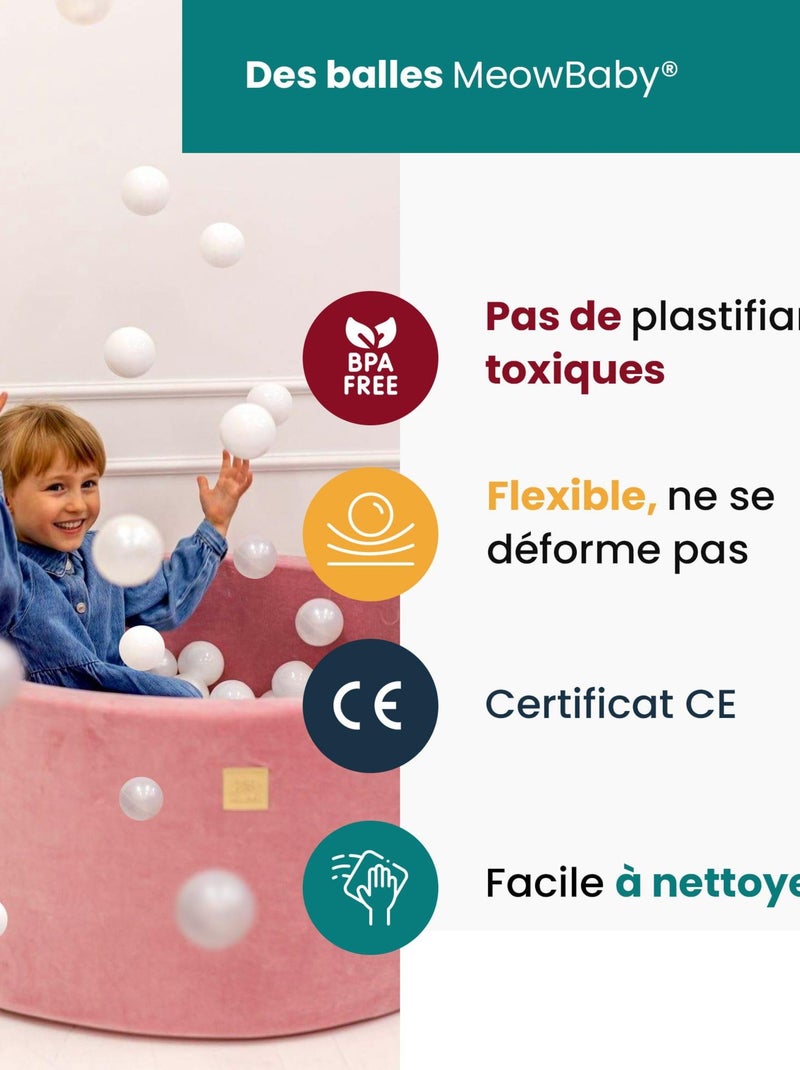 Piscine À Balles pour Bébé - Piscine a Balle pour Enfant Gris - Kiabi