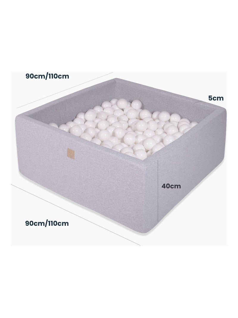 Piscine À Balles pour Bébé - Piscine a Balle pour Enfant Gris Rose Blanc - Kiabi