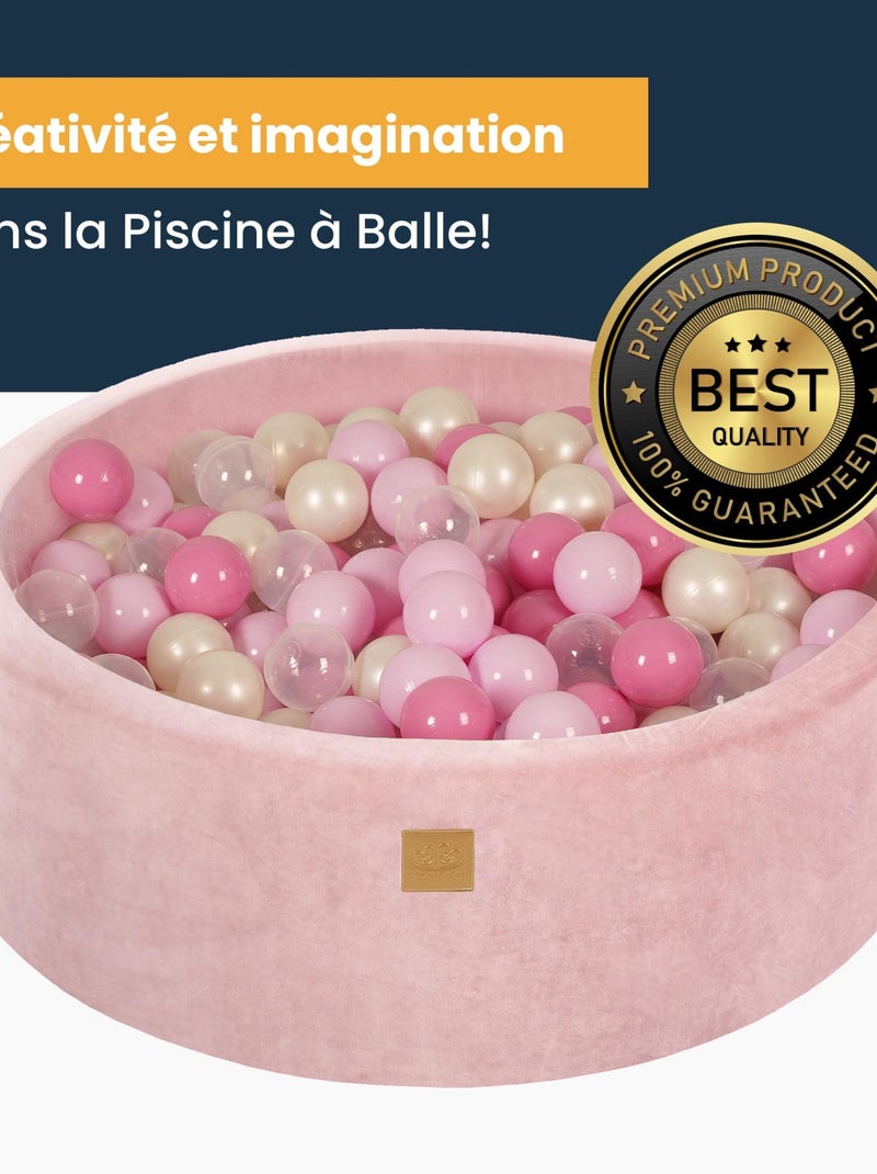 Piscine À Balles pour Bébé - Piscine a Balle pour Enfant Rose clair - Kiabi