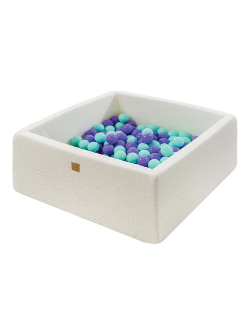 Piscine à balles pour enfant 110x40cm, Blanc, (400 balles) - Kiabi