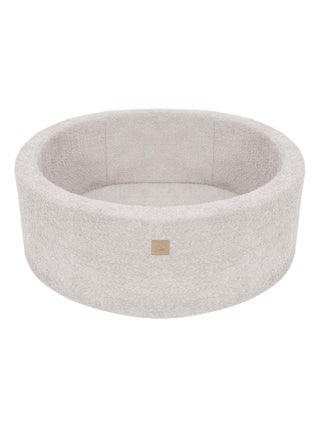 Piscine à balles pour enfant 90x30cm, Champagne Écru (Sans balles)
