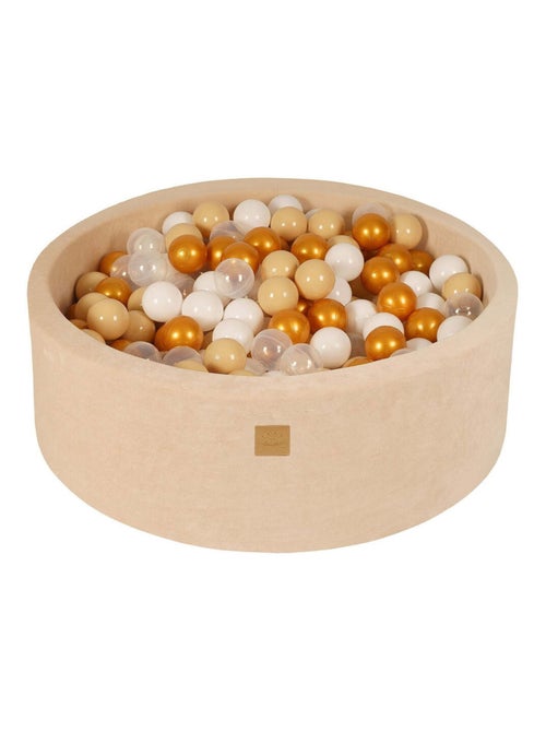 Piscine à balles pour enfants – Écru- velvet 90x30 - Kiabi Piscine à balles pour enfants – Écru- velvet 90x30 - Kiabi