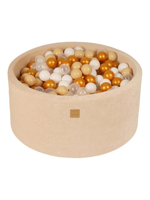 Piscine à balles pour enfants – Écru- velvet 90x40 - Kiabi