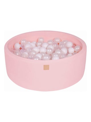 Piscine Balles Pour Bébé Rond H30cm Coton, 200 Balles