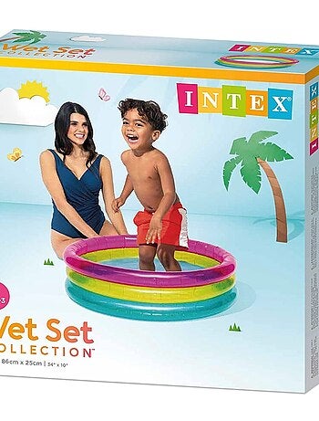 Piscine bébé Candy colors multicolore