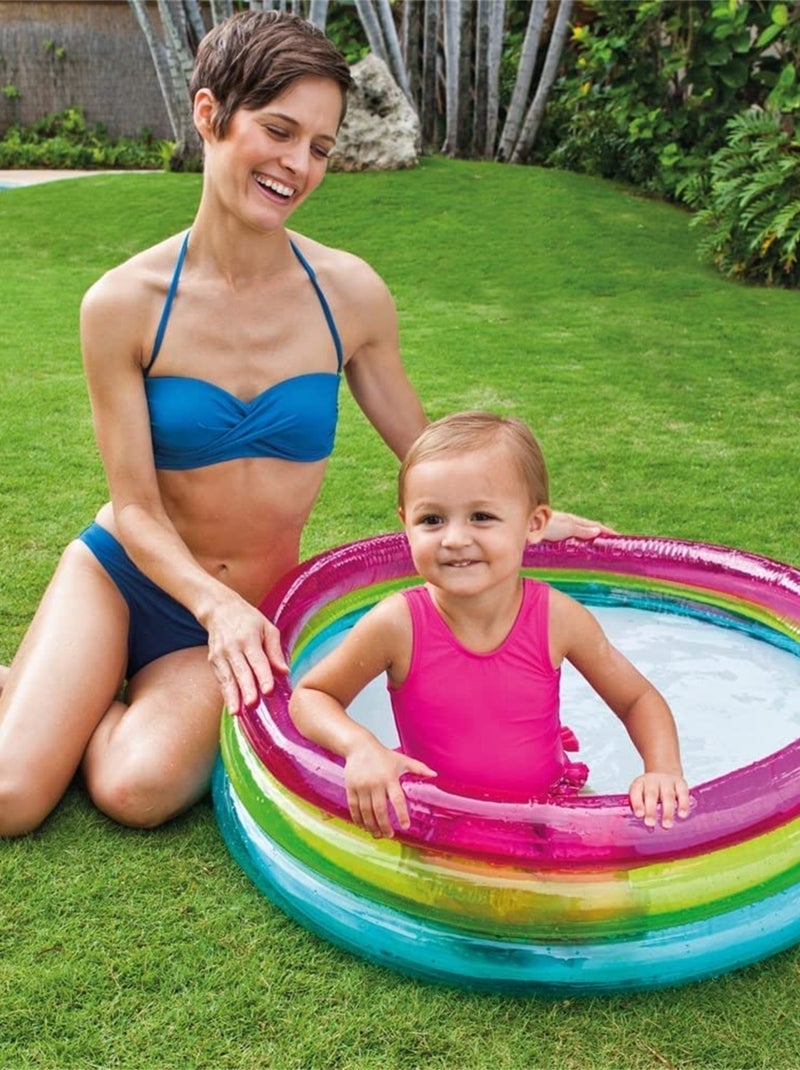 Piscine bébé Candy colors multicolore Multicolore - Kiabi