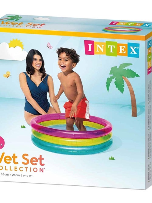 Piscine bébé Candy colors multicolore - Kiabi