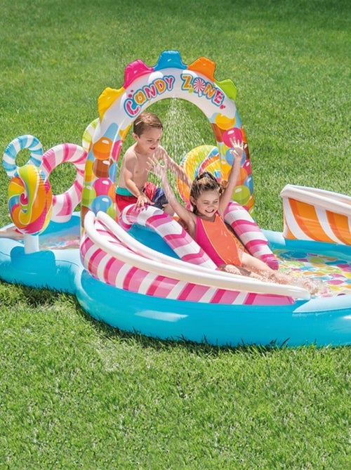 Piscine enfant de jeux aquatiques Candy Zone - Kiabi