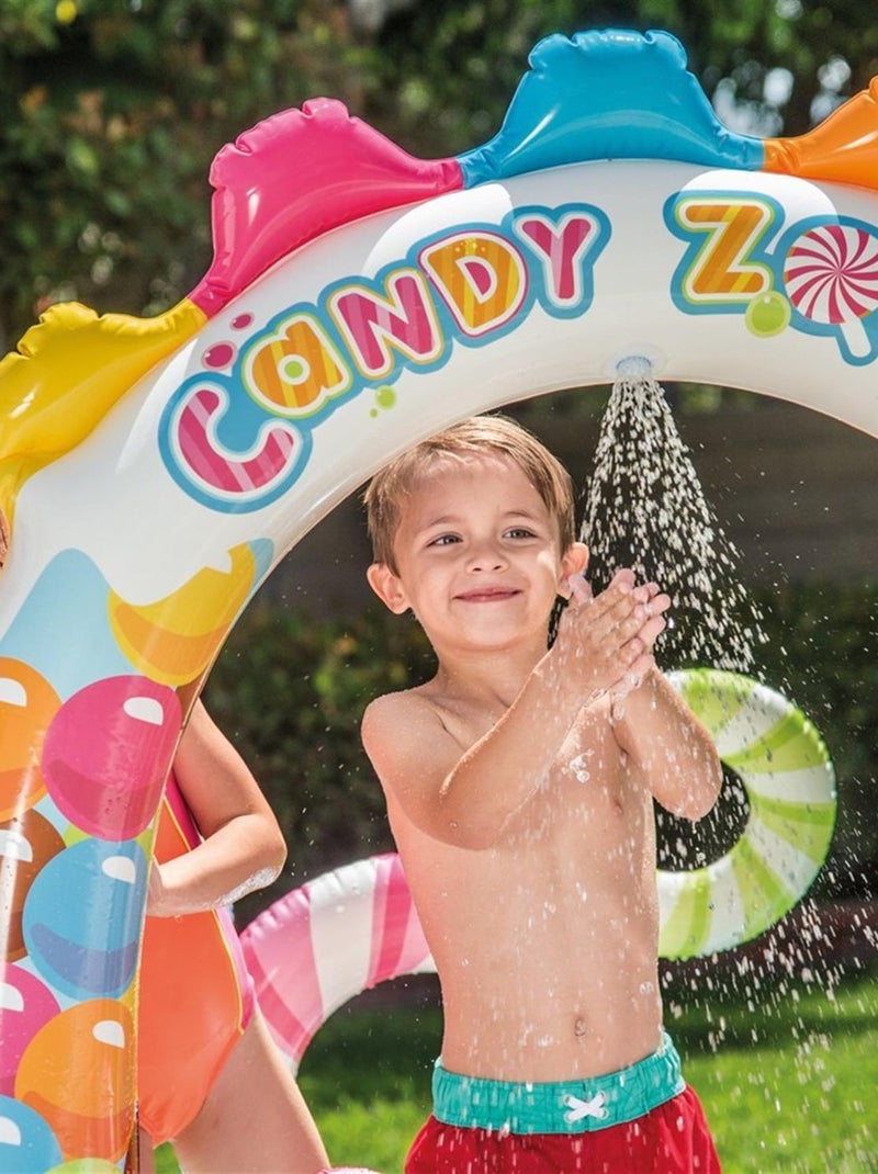 Piscine enfant de jeux aquatiques Candy Zone Multicolore - Kiabi
