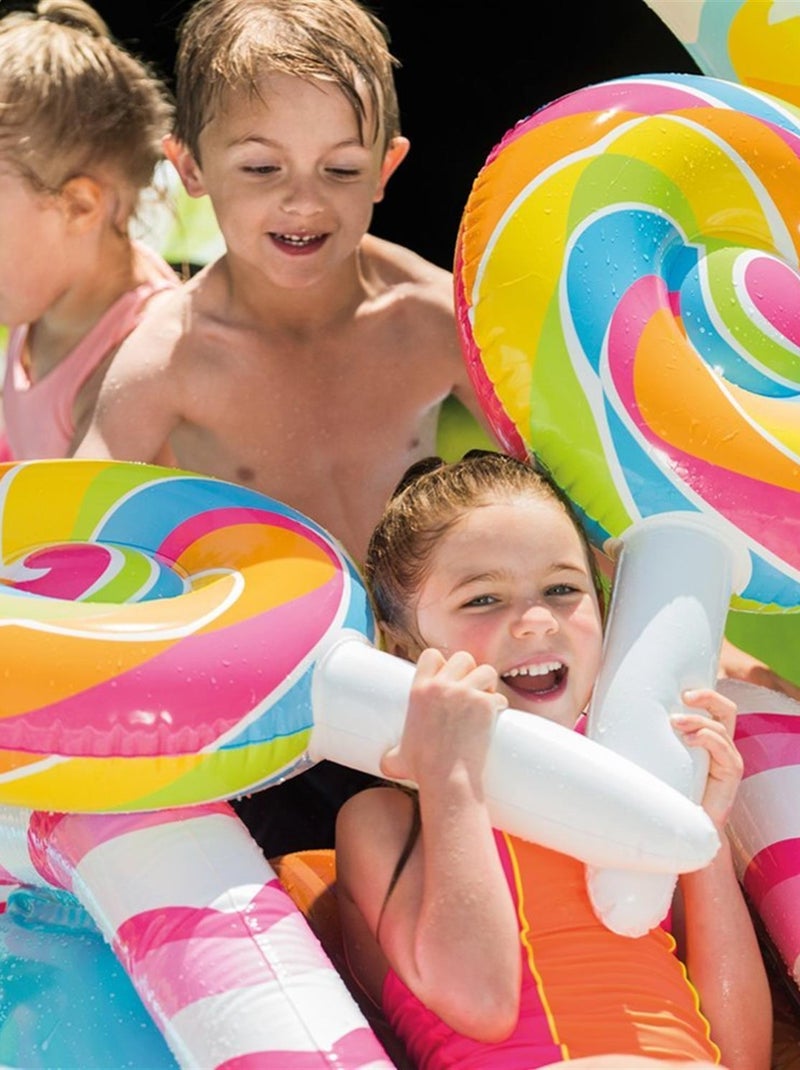 Piscine enfant de jeux aquatiques Candy Zone Multicolore - Kiabi