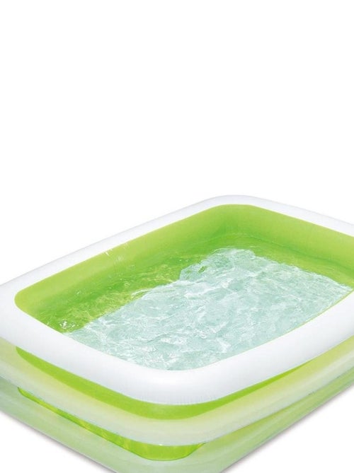 Piscine familiale gonflable Deluxe à 2 anneaux 262 x 175 x 46 cm - Kiabi