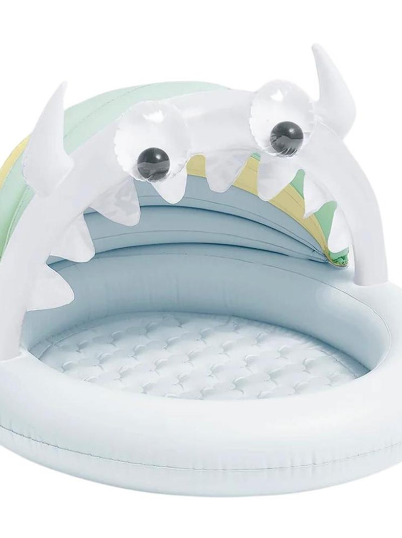 Piscine Gonflable Avec Auvent Monty Le Monstre N/A - Kiabi