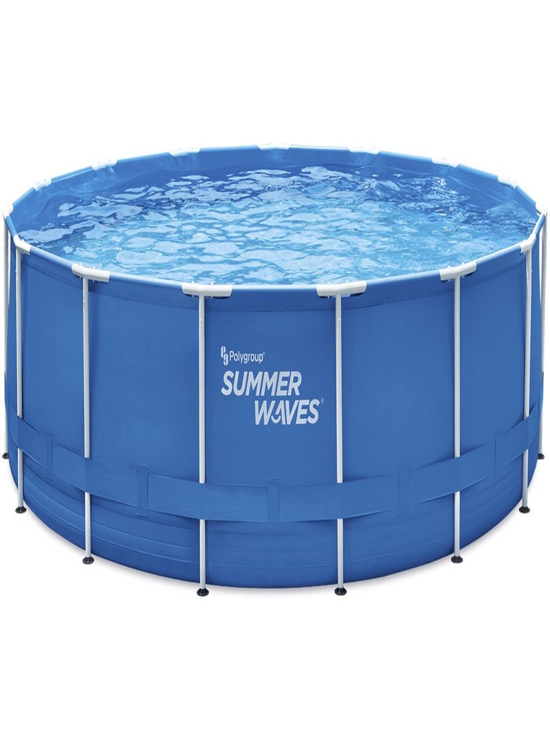 Piscine tubulaire - Ø 4,57 x 1,22 m - Sans filtration Bleu - Kiabi