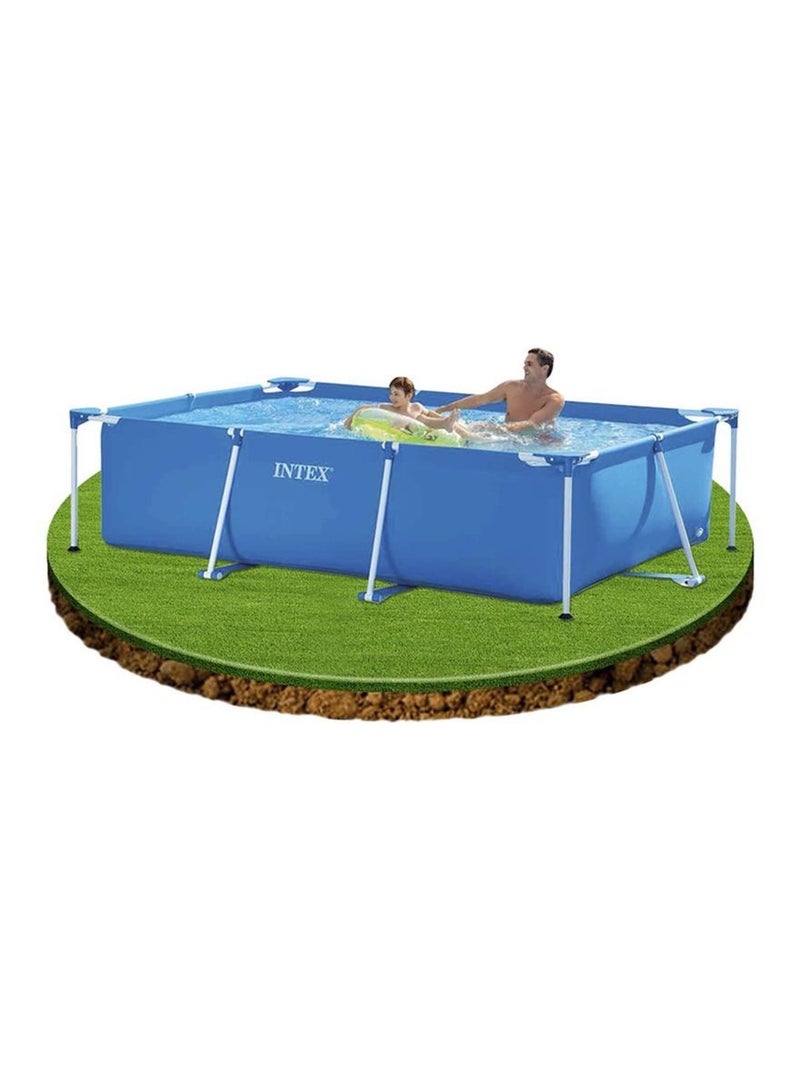 Piscine tubulaire réctangulaire 260 x 160 x 65 cm Bleu - Kiabi