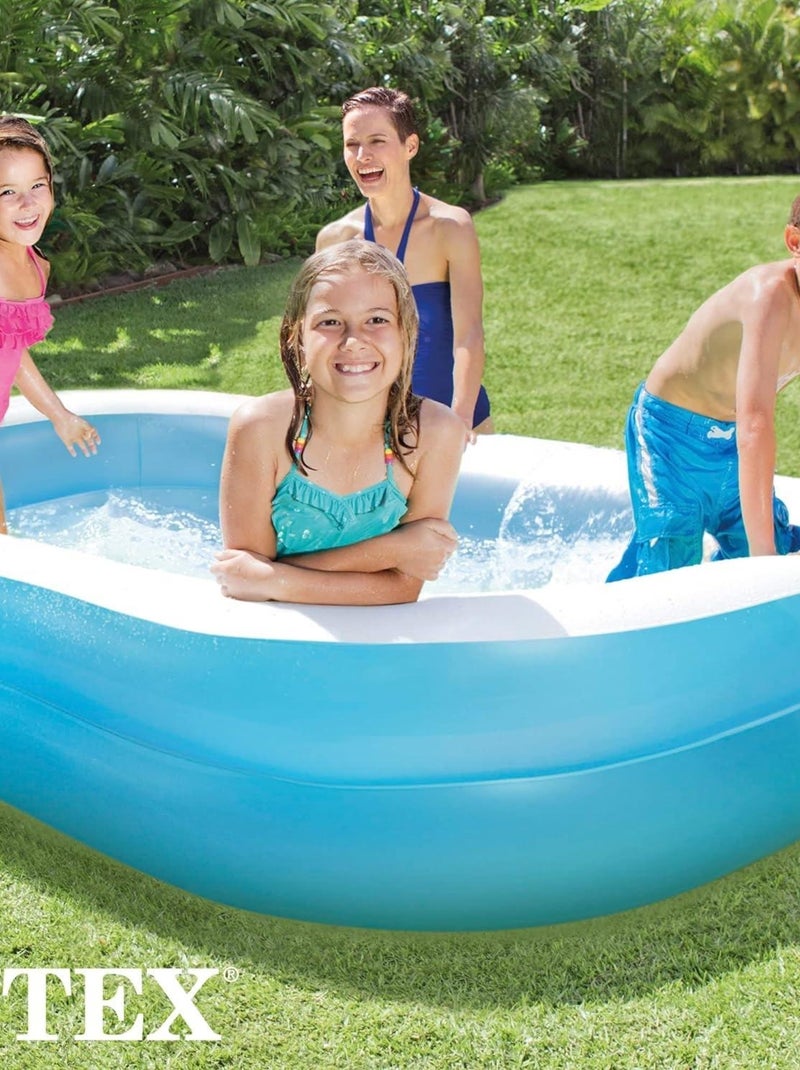 Piscinette Bleu Blanc - Kiabi