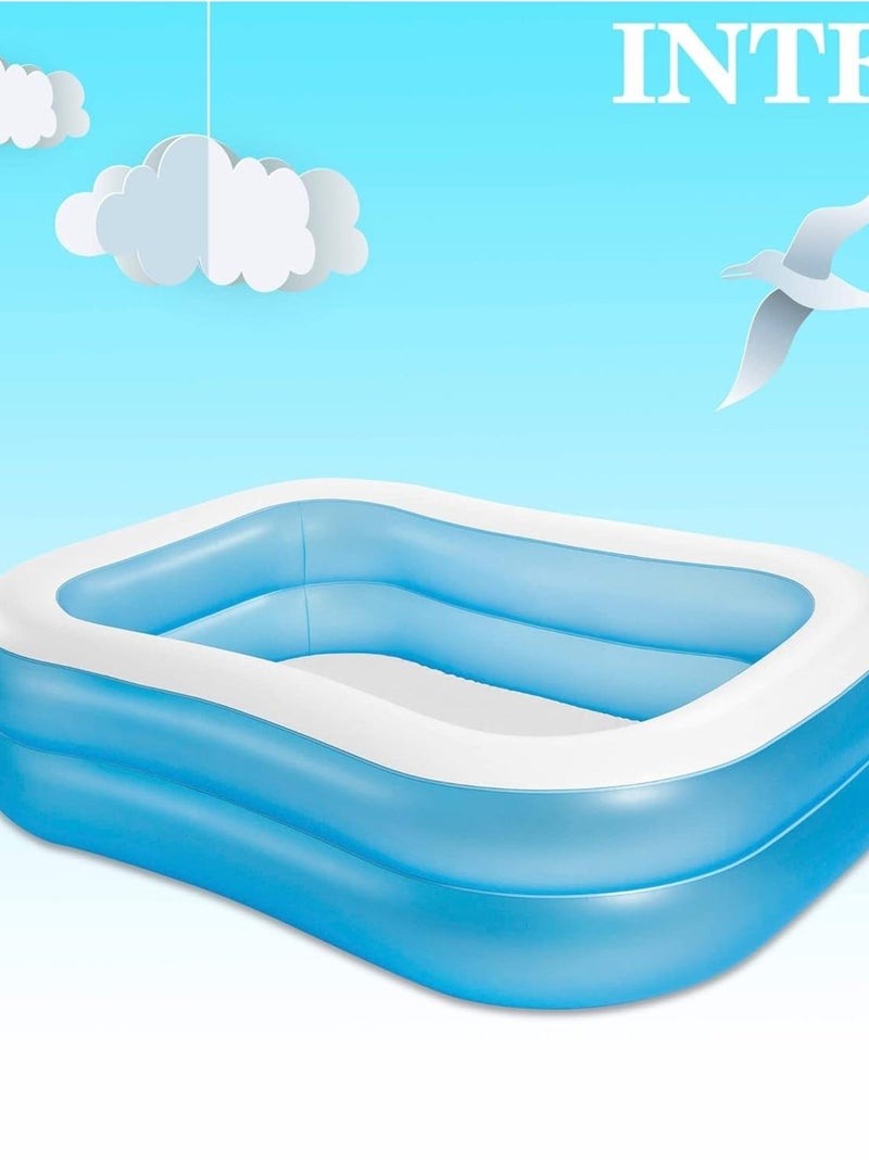Piscinette Bleu Blanc - Kiabi
