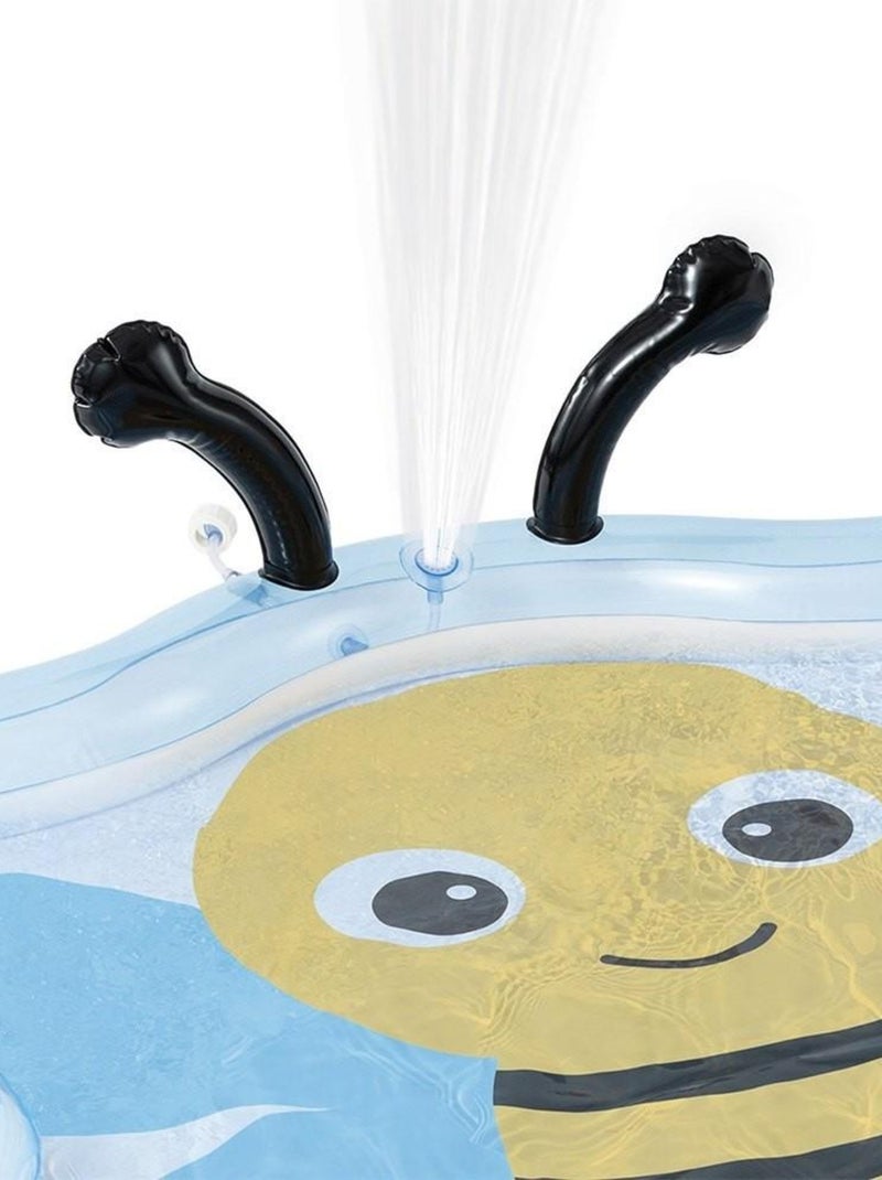 Piscinette gonflable fontaine abeille Bleu - Kiabi