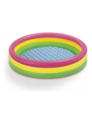 Piscinette ronde Sunset Glow - Diam. 147 x H. 33 cm