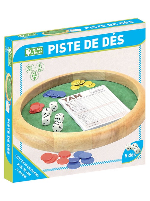 Piste de dés en bois - Kiabi