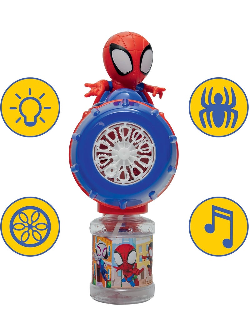 Pistolet à Bulles Spidey avec effets lumineux et sonores Rouge - Kiabi