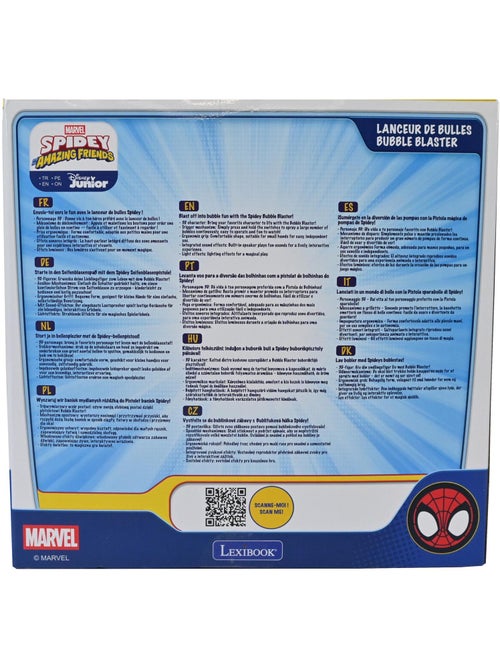 Pistolet à Bulles Spidey avec effets lumineux et sonores - Kiabi Pistolet à Bulles Spidey avec effets lumineux et sonores - Kiabi