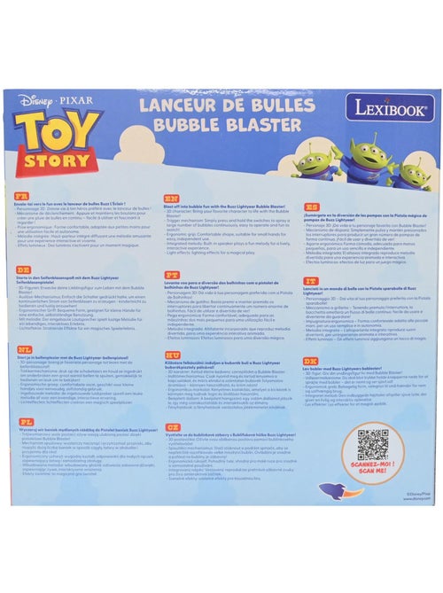 Pistolet à Bulles Toy Story avec effets lumineux et sonores - Kiabi Pistolet à Bulles Toy Story avec effets lumineux et sonores - Kiabi
