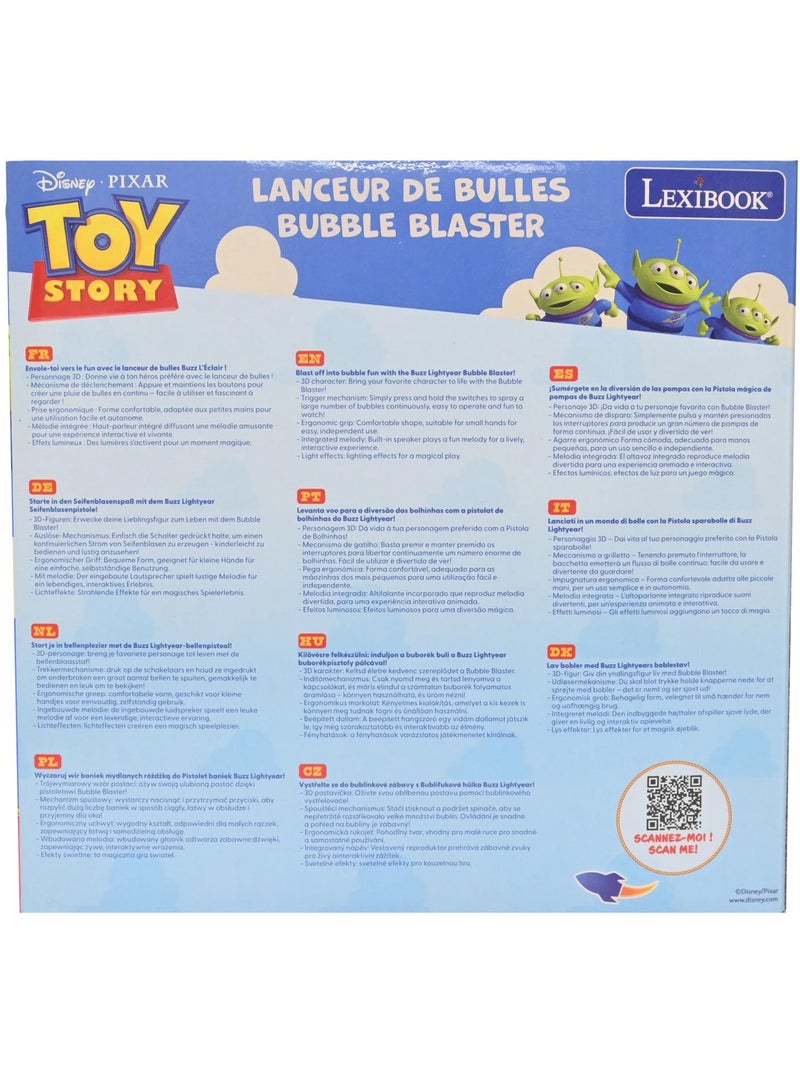 Pistolet à Bulles Toy Story avec effets lumineux et sonores Vert - Kiabi