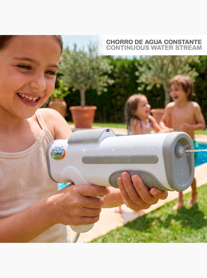 Pistolet à eau électrique aqua world avec sac à dos 2l N/A - Kiabi