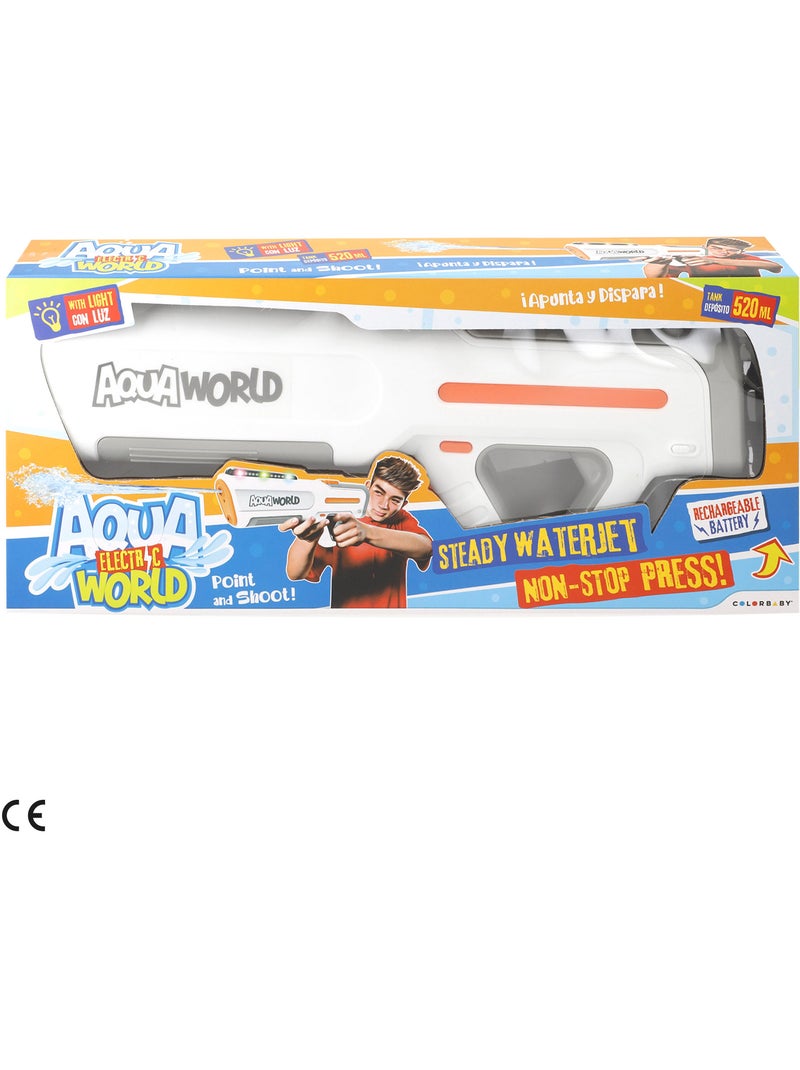 Pistolet à eau électrique avec lumières et sons aqua word N/A - Kiabi