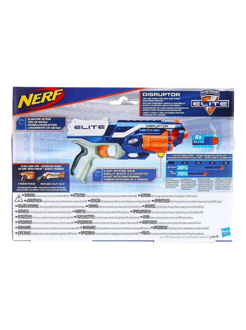 Pistolet Nerf Elite Disruptor + Recharge - Nerf Multicolore - Kiabi