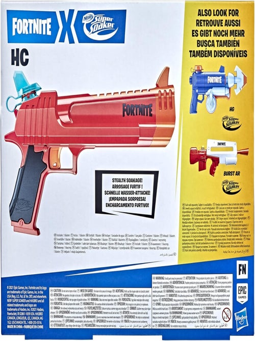 Pistolet Nerf Super Soaker Fortnite Hc - Nerf - Kiabi