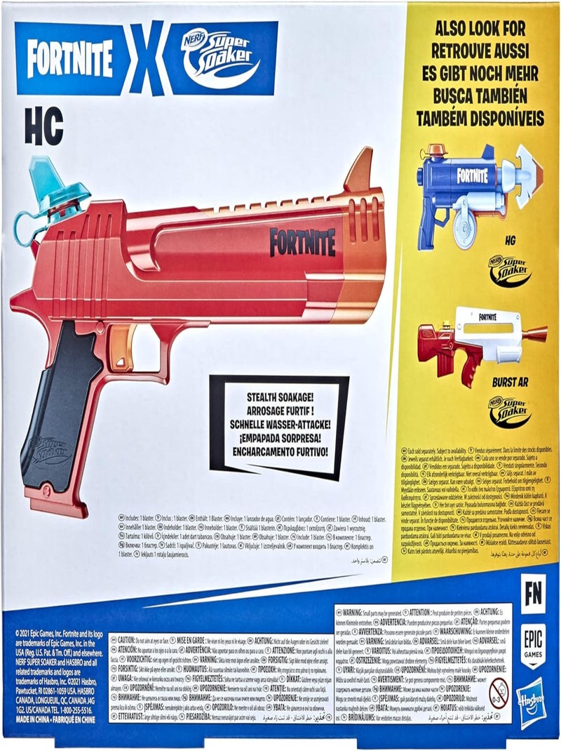 Pistolet Nerf Super Soaker Fortnite Hc - Nerf Multicolore - Kiabi
