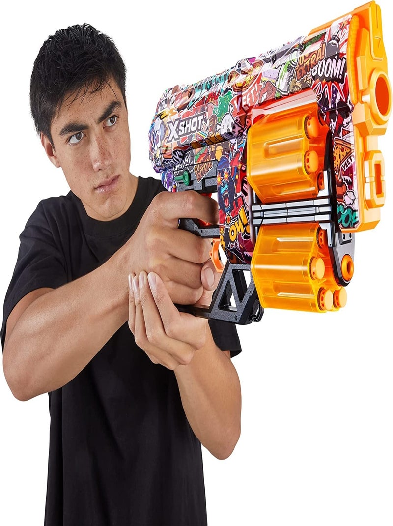 Pistolet Xshot Skins Dread - Zuru Multicolore - Kiabi